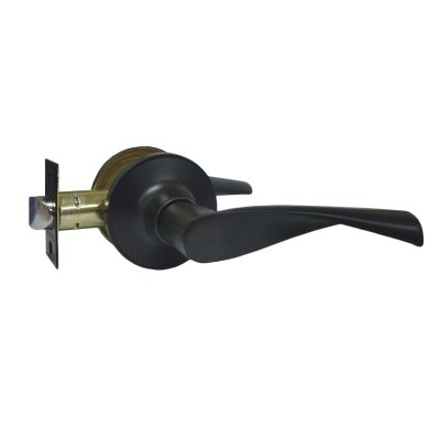 На картинке «Ручка-защелка Trodos "ЗВ2-05", черный матовый»