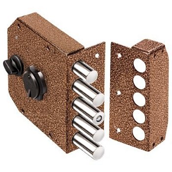 Замок накладной Эльбор Гранит 1.06.61.5.1К.МА полн. комплектация (г.Боровичи)