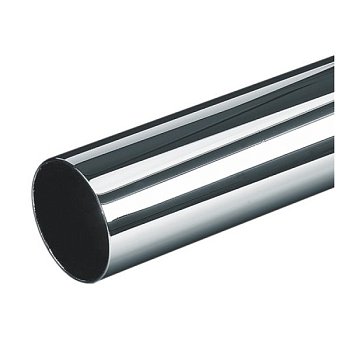 Труба L=3000 мм d=25 мм s=0,8 мм хром