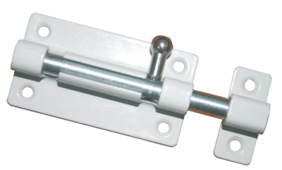 На картинке «Задвижка прямоугольная ЗТ-6 (ШП-60) БЦ белая с цинком (М-К)»