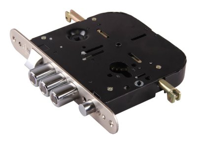 На картинке «Корпус врезного замка"3525-3Р Pandoor" правый»