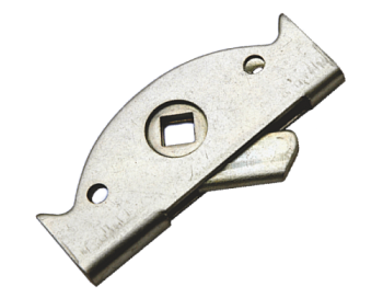 Завертка врезная оконная ЗР3 (механизм без ручки), цинк (М-К)