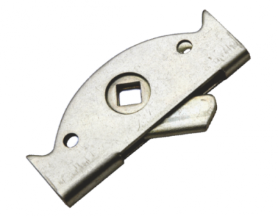 На картинке «Завертка врезная оконная ЗР3 (механизм без ручки), цинк (М-К)»