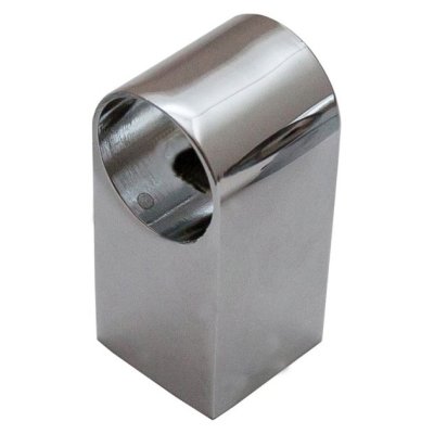 На картинке «Крепление рейлинга Trodos "Модерн" D16, хром»