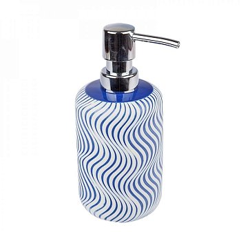 Дозатор для ж/мыла керамика Виток синий CE1535B-LD