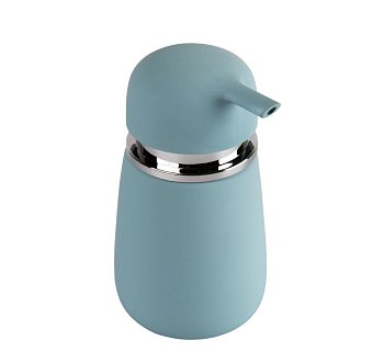 Дозатор для ж_мыла керамика Soft голубой B4333A-1B