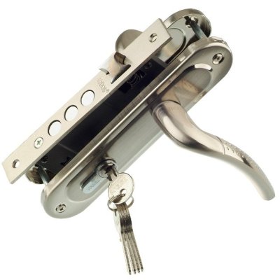 На картинке «Замок врезной "Trodos" ЗВ61/106 3RB SN никель»