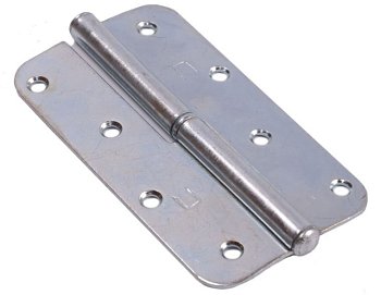 Петля накладная ПН1-130 правая б_п (без покрытия)