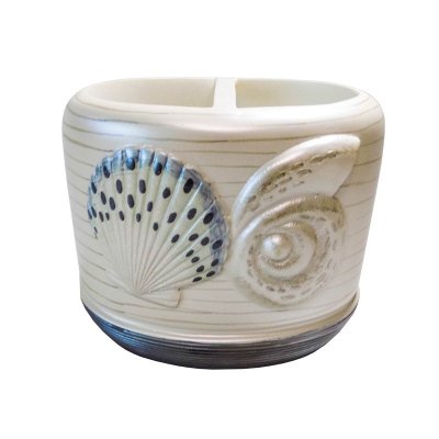 На картинке «Стакан для зубных щёток "Полирезина" Ракушка*»