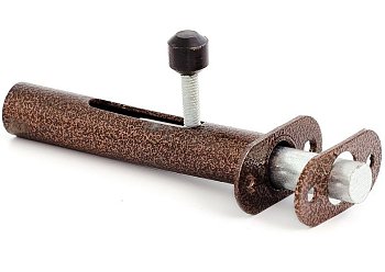 Засов дверной Симеко ЗЩ 09 врезной L-112 мм (г.Боровичи)