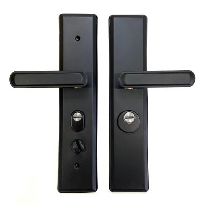 На картинке «Ручка на китайскую дверь 002А-5 черный (Универсальная)»