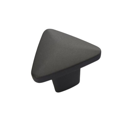 На картинке «Ручка-кнопка мебельная Trodos "9088" сплав ЦАМ, графит»