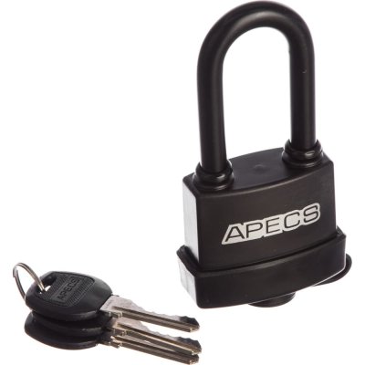 На картинке «Замок навесной "Apecs" PDR-50-45-L  всепогодный (блистер)»
