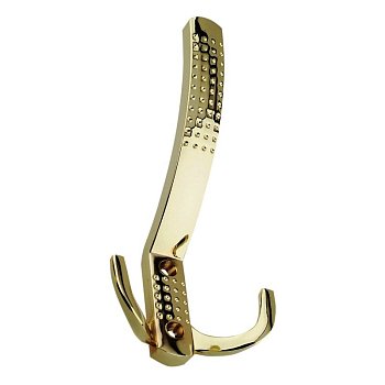 Крючок  3-х рожковый перфо (04.46.01) (PB) золото