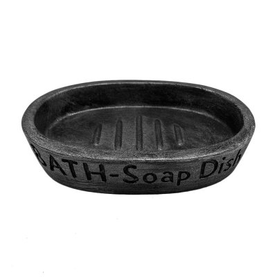 На картинке «Мыльница Delphinium коллекция "Галактика", черный»