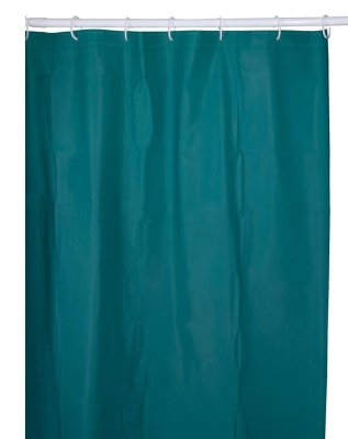 На картинке «Штора для ванной Peva полутон (изумруд) 1,8*1,8»