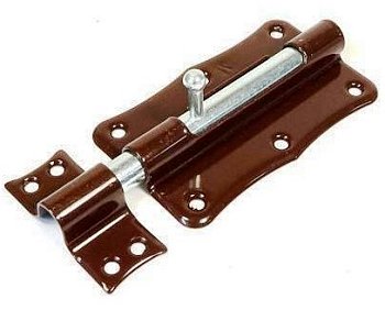 Задвижка фигурная ЗТ-2-60 (ШФ-60) коричневая с цинком (М-К)