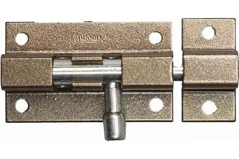 Задвижка прямоугольная ШП-50 (Н) коричн. металлик с цинком