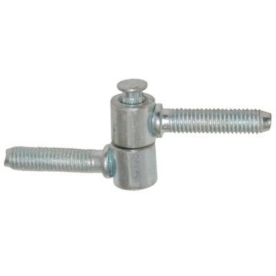 На картинке «Петля ввертная ПВВ-2 d-8х2мм двухштыковая, цинк (г.С-Петербург)»