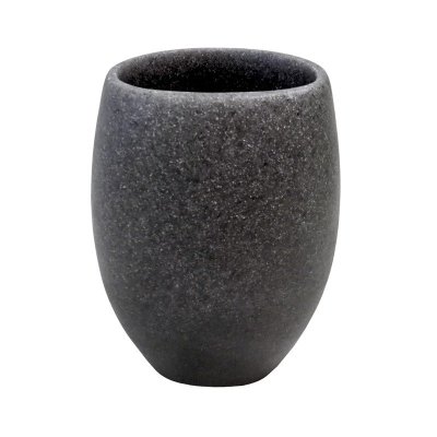 На картинке «Стакан Zenfort коллекция "Темный камень", полирезина»