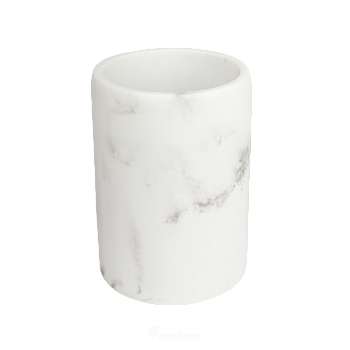 Стакан д/зубн. щеток Бьянка, принт под мрамор, BRE0575AA-TB
