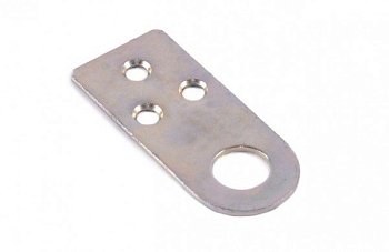 Проушина 70х30(70х30х2) цинк (цинк белый)