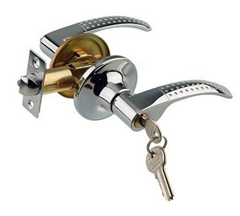 Защелка ЗВ6-01 TRODOS ключ_фиксатор, хром