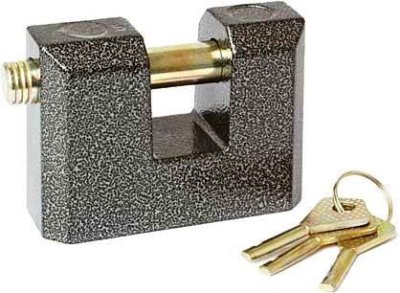 На картинке «Замок навесной "Lock" ВС2-3 (HBX990) 90 мм П-образный»