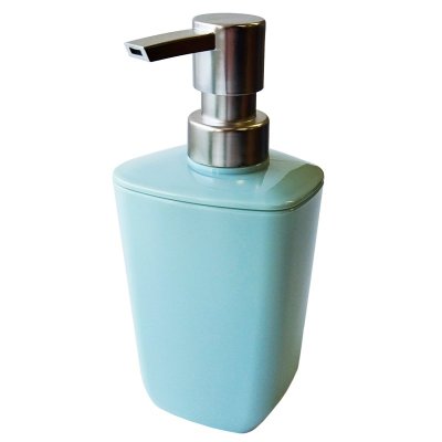 На картинке «Дозатор для жидкого мыла Delphinium коллекция "Mint", пластик»