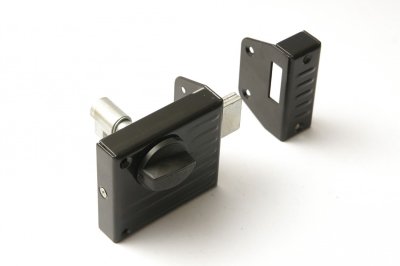 На картинке «Замок накладной ЗН 1-2.1 "Зенит" черный »