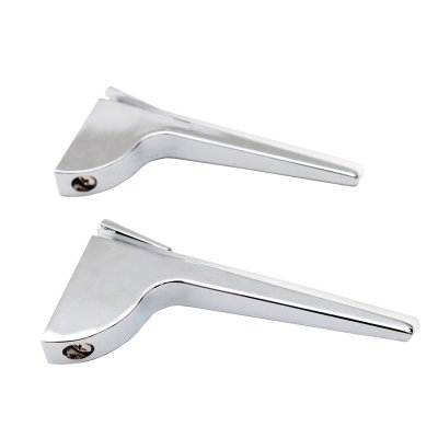 На картинке «Полкодержатель Trodos "ZY-156" 130х65х22 2шт, хром»