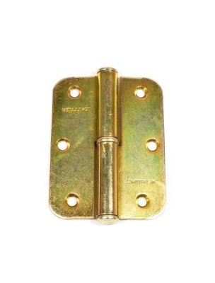 На картинке «Петля накладная ПН1-85 цинк радужный, левая (М-К)»