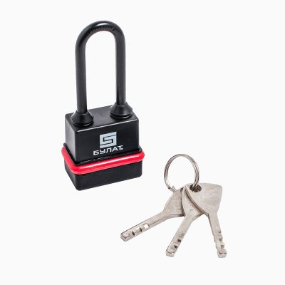 На картинке «Замок навесной БУЛАТ ВС 3-Н35-01 ПЛ всепогодный 5кл. d=5мм »