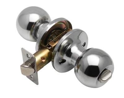 На картинке «Ручка-защелка Vrata "ЗШ-03", хром»