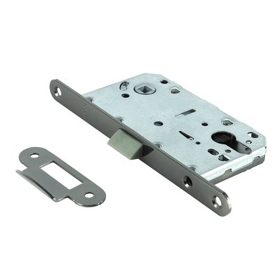 На картинке «Защелка бесшумная TRODOS SD600ET BN (черный никель)»