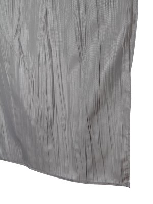 На картинке «Штора для ванной Zenfort "Tafta crash" полиэстер, 180х200см, серая»