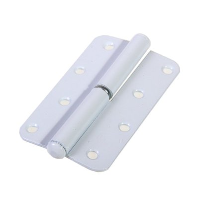 На картинке «Петля накладная ПН1-110 белая, левая»