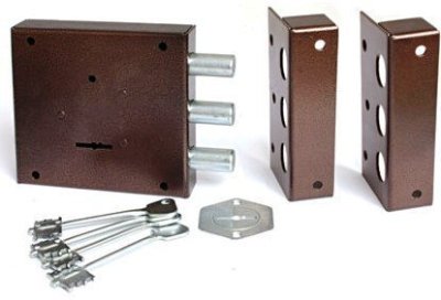 На картинке «Замок накладной "Богатырь-2""Ригель"»