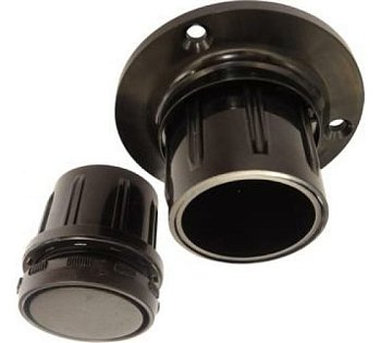 К-т опоры барной стойки д_трубы d50 (верх+низ) черн.