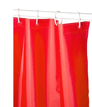 Штора для ванной PE1148C Peva (красная) 1,8*2,0