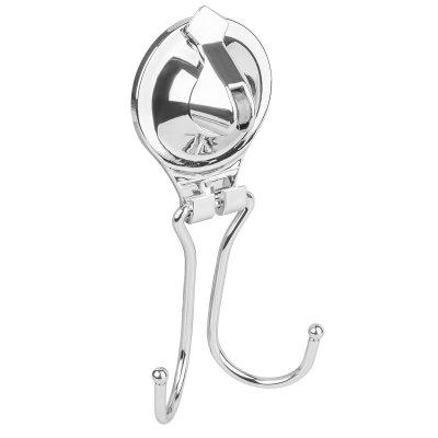 На картинке «Крючок 2-ой на присоске (Air-lock) UI-1002 (150х50х80) СР (хром) SAKURA»