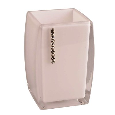 На картинке «Стакан Delphinium коллекция "White cristal", пластик»