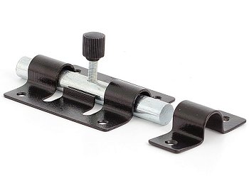 Засов дверной Симеко ЗЩ 032 медь L-88мм (г.Боровичи)