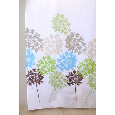 На картинке «Штора для ванной "Delphinium" WS-817 флора 180х180*»