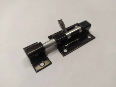 На картинке «Задвижка прямоугольная ШП-40 (Н) черный с цинком»