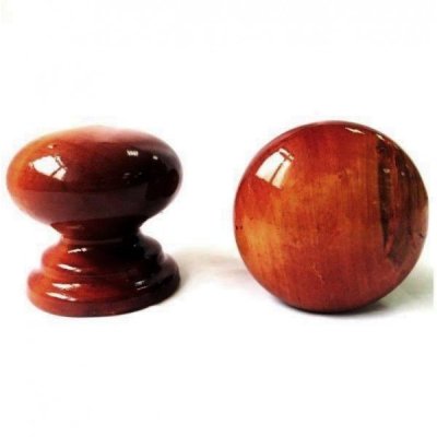 На картинке «Ручка деревянная круглая "Красное дерево" (г.Йошкар-ола)»