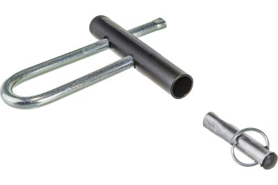 На картинке «Замок навесной "Шепард" ЗНВ 1-Д винтовой, трёхгранный ключ, с одной секретностью»