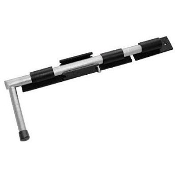 Засов гаражный Домарт Добрыня 300 мм, мод.2 , чёрный (г.Балаково)