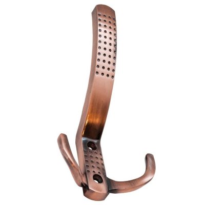 На картинке «Крючок "3-х рожковый перфо усиленный" (04.40.30) (АC) медь»