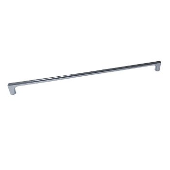 Ручка-скоба мебельная Trodos 8018 448 сплав ЦАМ, хром